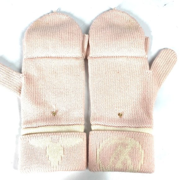 LOUIS VUITTON M70767 Two-tone Gon Morning Ram Monogram Mittens Fingerless 2...
